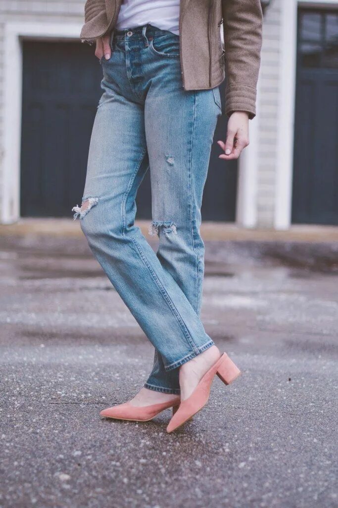 Подвернутые джинсы женские фото Pin on accessories + shoes