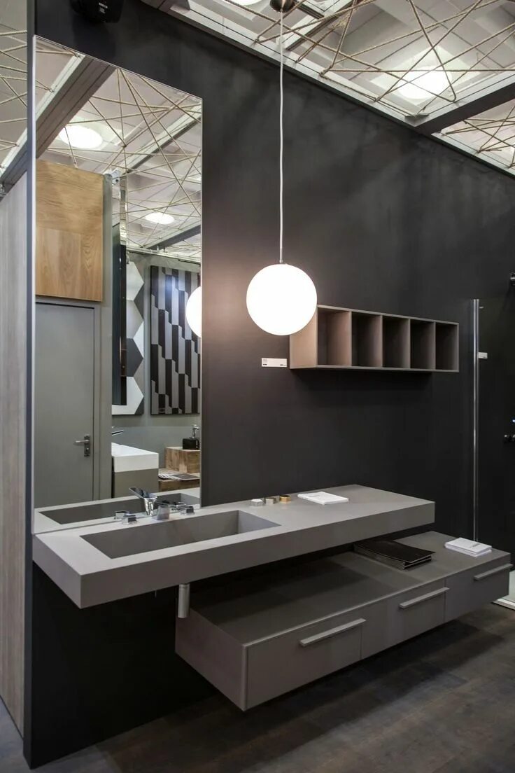 30 Modern Bathroom Lights Ideas That You Will Love - Interior God Modern bathroo