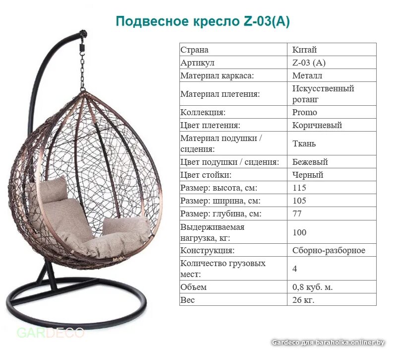 Подвесное кресло инструкция по сборке Качели кокон инструкция по сборке