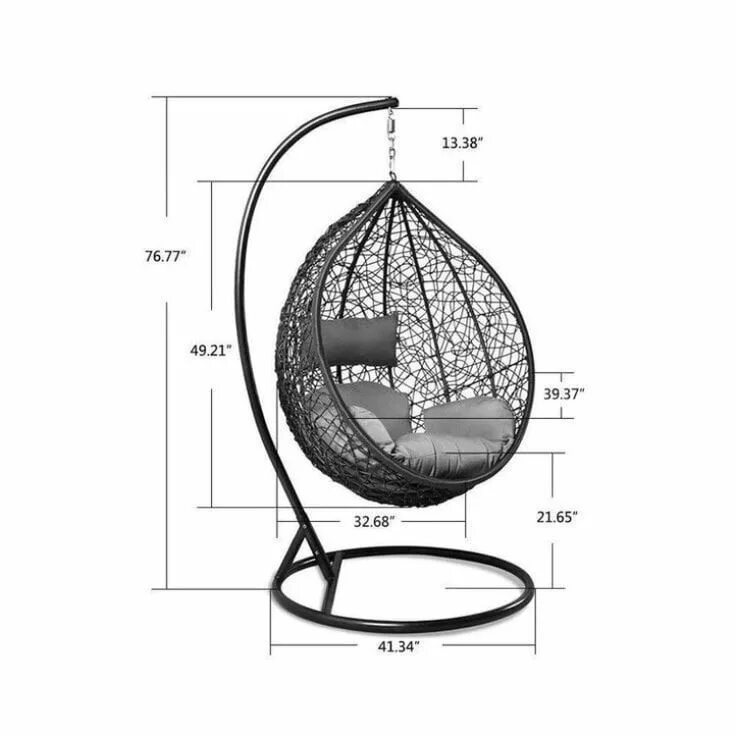 Подвесное кресло своими руками чертежи и схемы كرسى راتان اطفال Hanging chair, Hanging lounge chair, Swinging chair