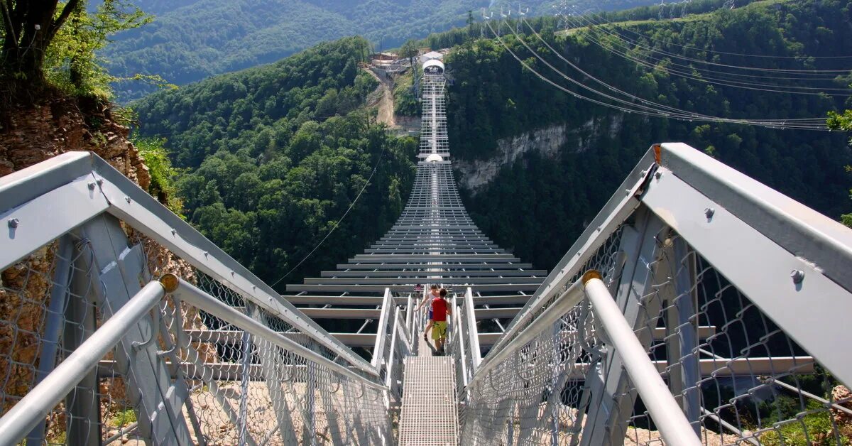 Подвесной мост сочи фото Скай-парк.Сочи.Подвесной мост. :: Галина Кучерина - Социальная сеть ФотоКто