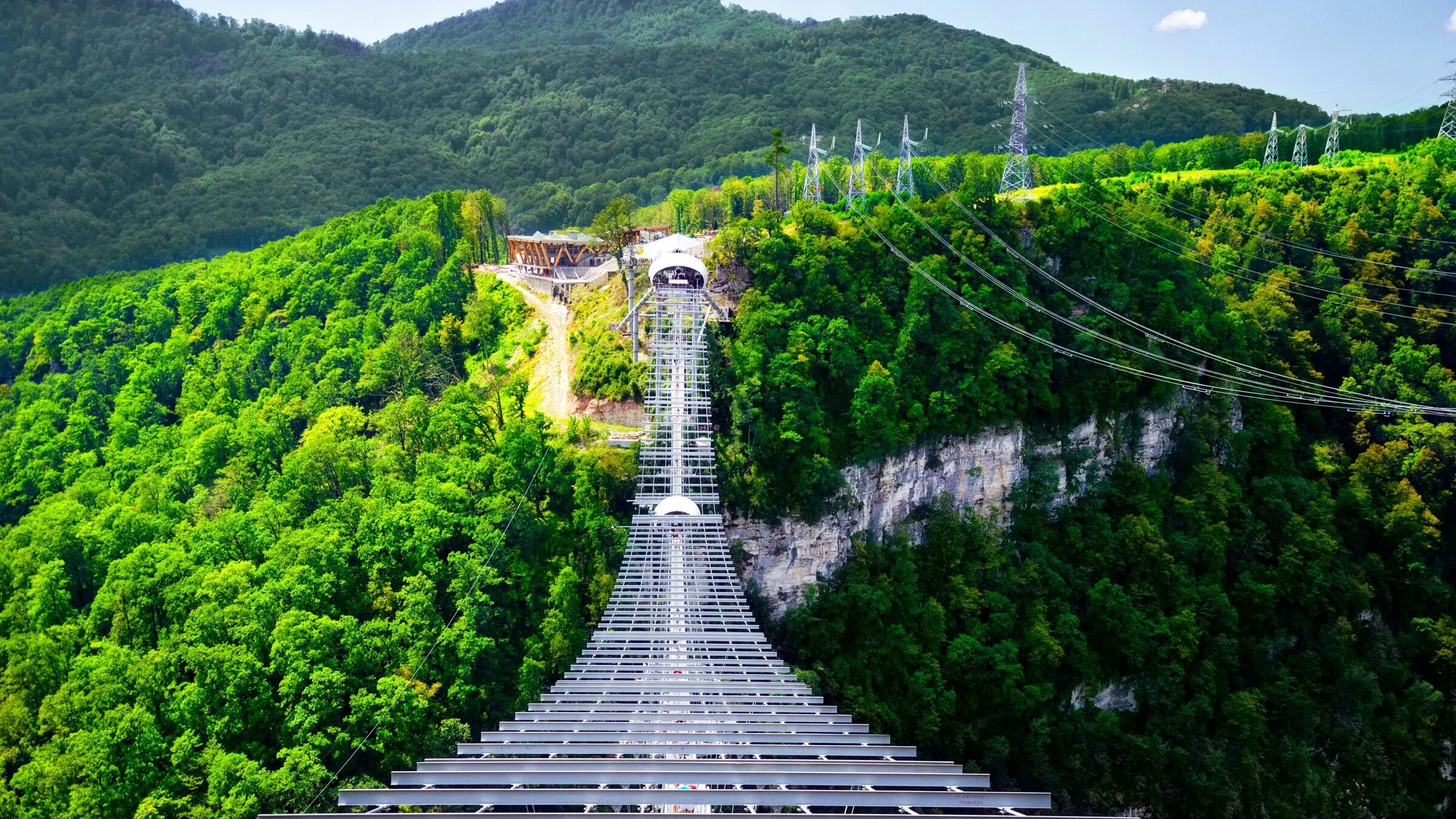 Подвесной мост сочи фото Скайпарк AJ Hackett Sochi (Эй Джей Хаккетт Сочи): цены, как добраться