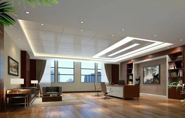 Подвесной потолок дизайн фото Pin by DCSMASR on Gypsum Board Office interior design, Minimalist office design,