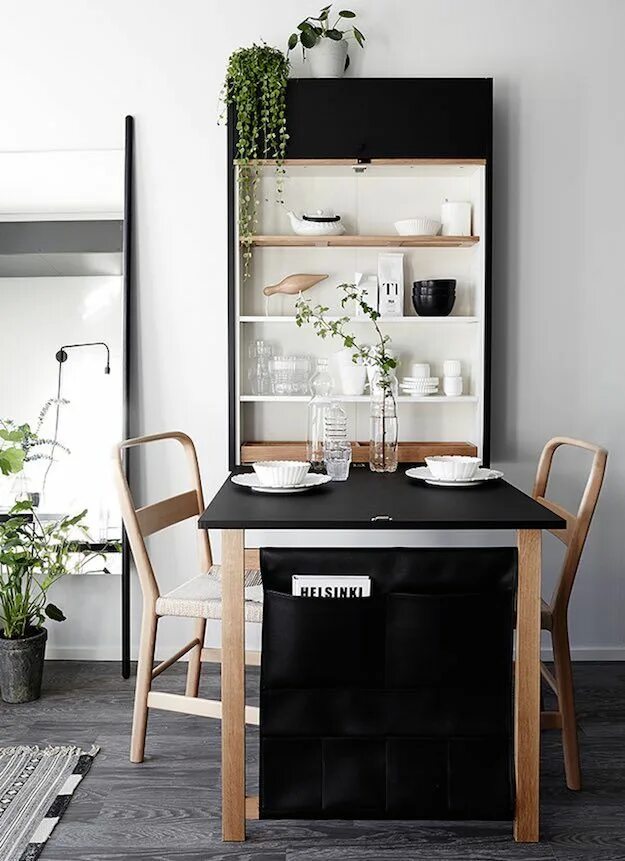 Подвесной стол на кухню фото try modular furniture Small Dining Room Ideas: 17 Clever Ways To Use Space Dinin