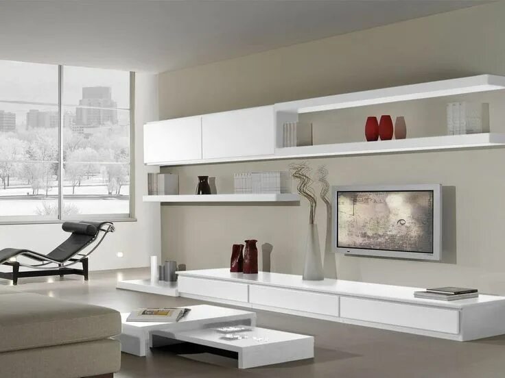 Подвесные гостиные в современном стиле фото day Systems 16 by Elli F.lli di Luigi Sas Tv room design, Family living rooms, W