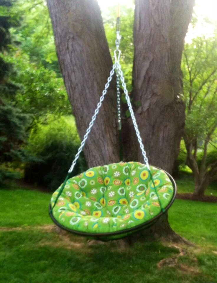 Подвесные качели для дачи своими руками SEO SEM Papasan chair, Outdoor papasan chair, Swinging chair