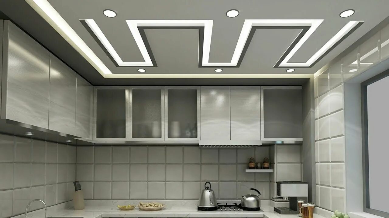 Подвесные потолки фото кухни Pop false Ceiling Design - YouTube