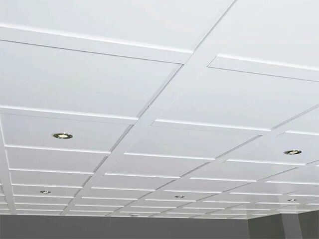 Подвесные потолки панели фото ПОТОЛОЧНЫЕ ПАНЕЛИ: ОТ СТЕКЛА ДО МЕТАЛЛА Basement ceiling, Basement ceiling ideas