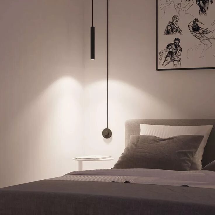 Подвесные светильники в интерьере спальни Come Usare le Lampade a Sospensione in Camera da Letto MondoDesign.it Camera da 