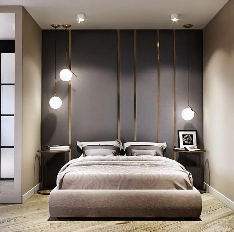 Подвесные светильники в интерьере спальни Pin by Ольга on спальня Modern bedroom design, Bedroom design, Modern bedroom