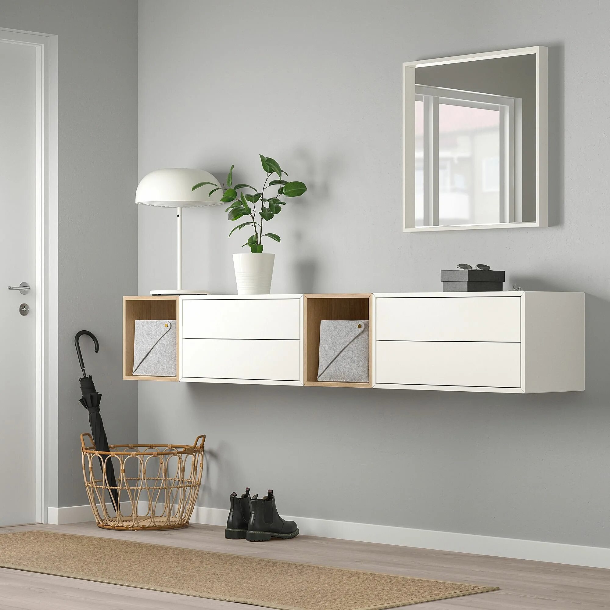 Подвесные тумбы в прихожую фото Products Muebles entrada ikea, Decoración de unas, Muebles de entrada