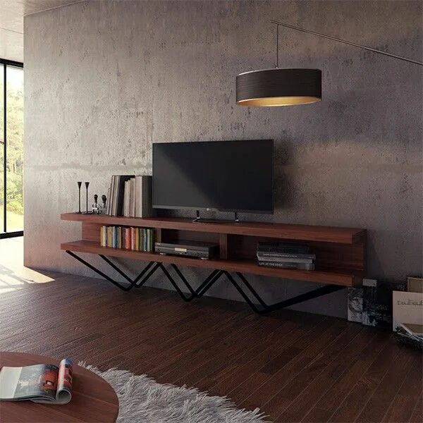 Подвесные тумбы в стиле лофт Mueble Tv Alambra Muebles para tv, Muebles, Decoracion de interiores