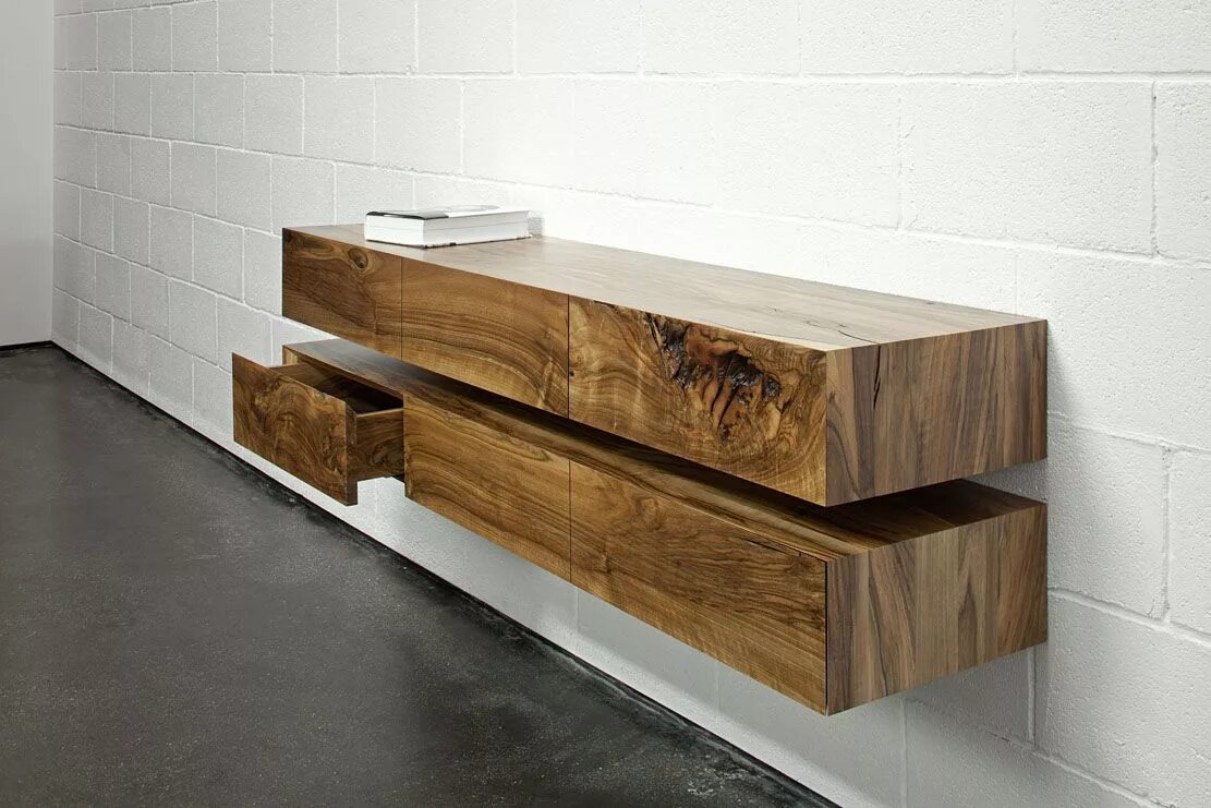 Подвесные тумбы в стиле лофт RYNTOVT DESIGN Wood furniture design, Gorgeous furniture, Interior furniture