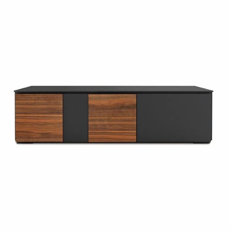 Подвесные тумбы в стиле лофт Bellini Modern Living - Loft TV Stand in In Anthracite Grey and Walnut - Loft-11