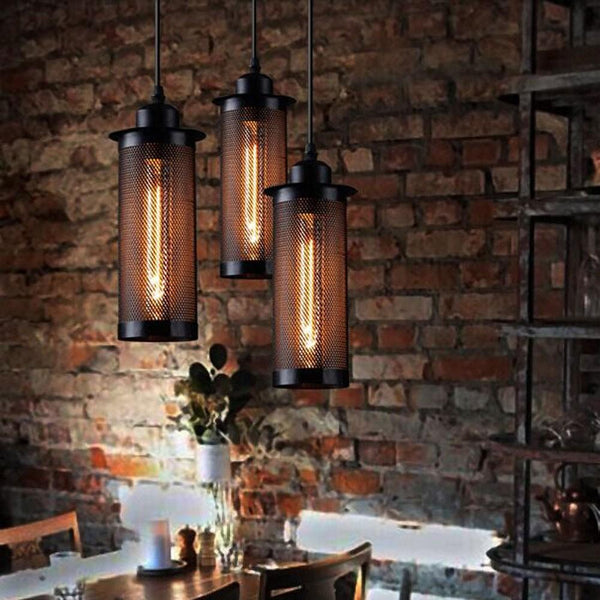 Подвесы в стиле лофт Caius - Vintage Industrial Hanging Pendant Lamp - Warmly