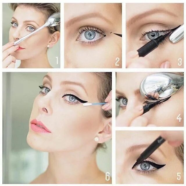 Подводка глаз пошагово фото 6 trucos para aplicar el eyeliner, Â*no os lo perdÃ*is! Подводка для глаз хитрос