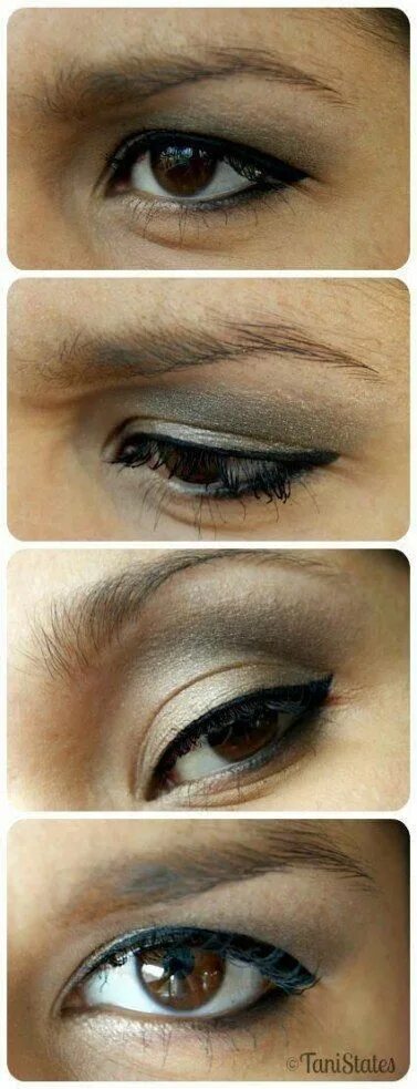 Подводка глаз с нависшим веком фото 47+ Ideas Eye Makeup For Blondes Maquillaje Smokey eye makeup, Hooded eyes, Eye 