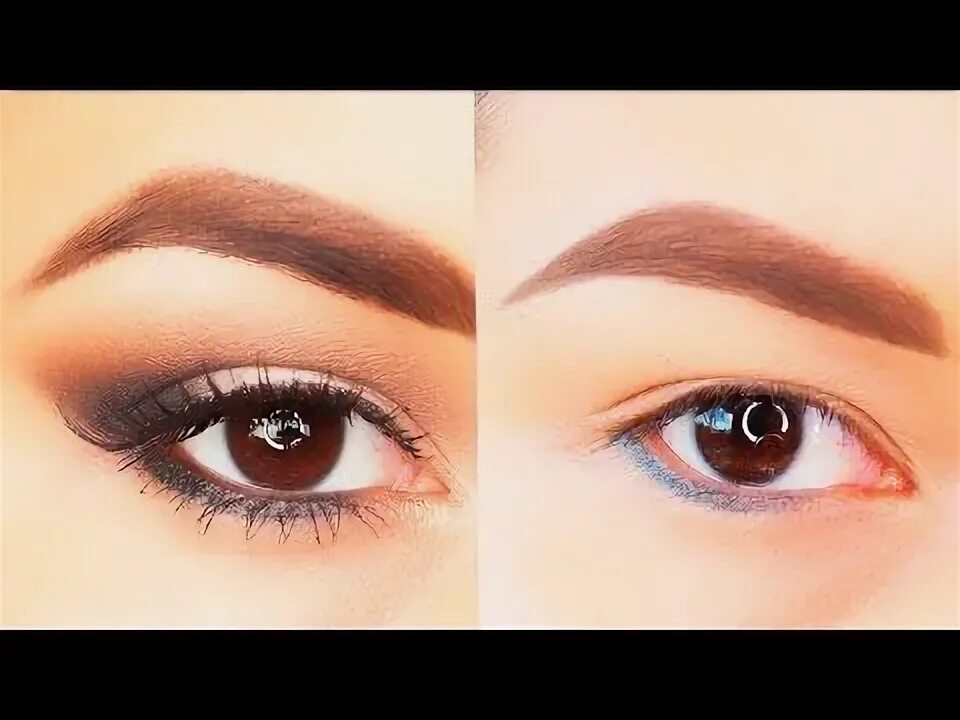 Подводка глаз с нависшим веком фото CÓMO MAQUILLAR OJOS PEQUEÑOS HINCHADOS Y CAÍDOS Makeup, Eye makeup, Fashion make