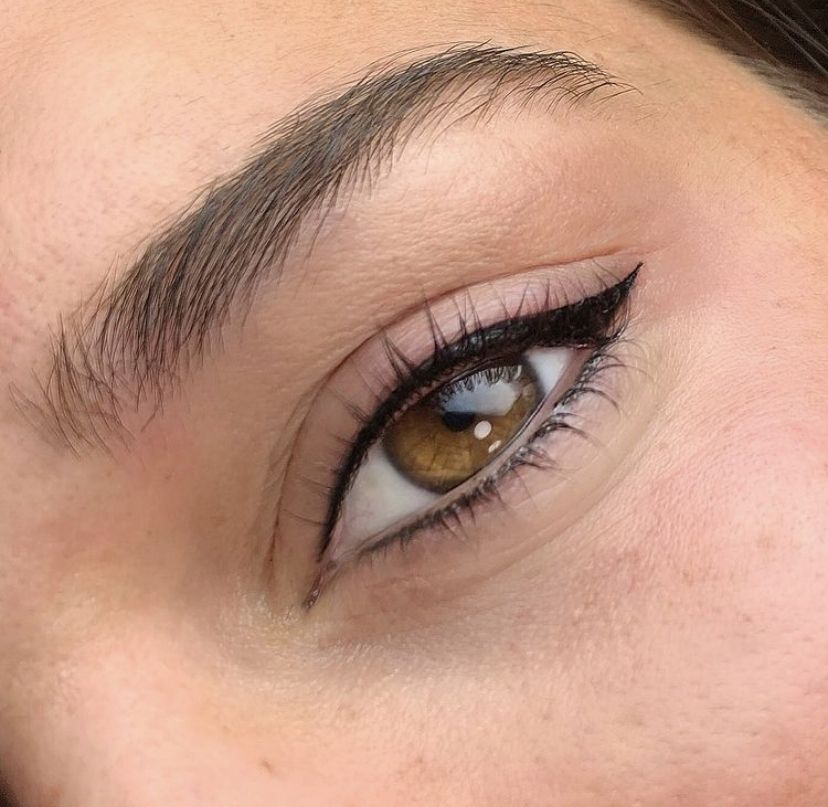 Подводка татуаж Pin by Amy Cross on Eyeliner Permanent makeup eyeliner, Permanent makeup eyebrow