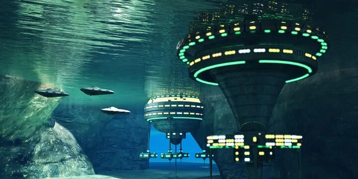 Подводная база фото Underwater City Изображения: просматривайте стоковые фотографии, векторные изобр