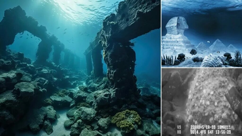 Подводный город как выглядит The Truth Behind The 12,000-year-old Underwater City Discovered Off Louisiana's 