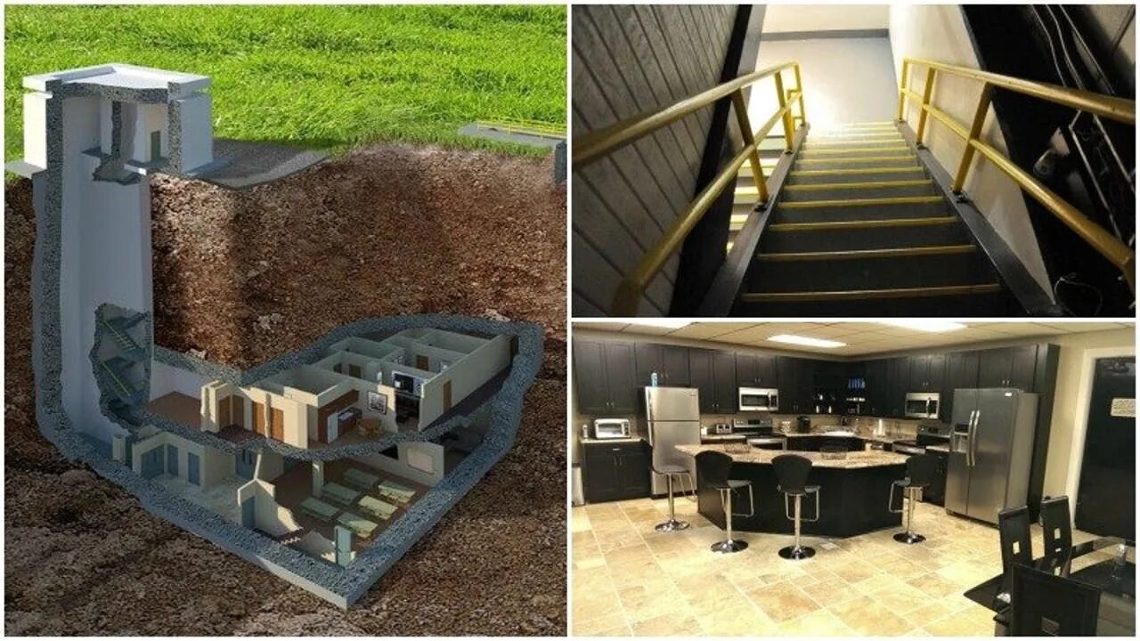 Подземный бункер своими руками чертежи и фото Take a look inside a $17.5M massive underground bunker in Georgia FOX6 Milwaukee