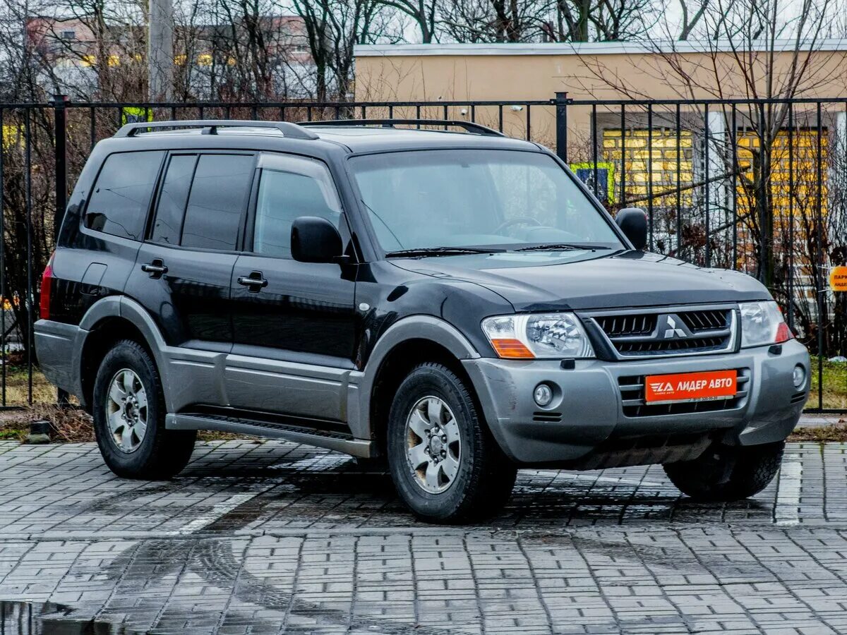 Поджерики машина как выглядит Купить б/у Mitsubishi Pajero III 3.2d AT (165 л.с.) 4WD дизель автомат в Санкт-П