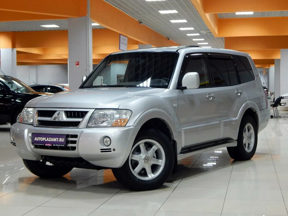 Поджерики машина как выглядит Купить б/у Mitsubishi Pajero III 3.2d AT (165 л.с.) 4WD дизель автомат в Балаших