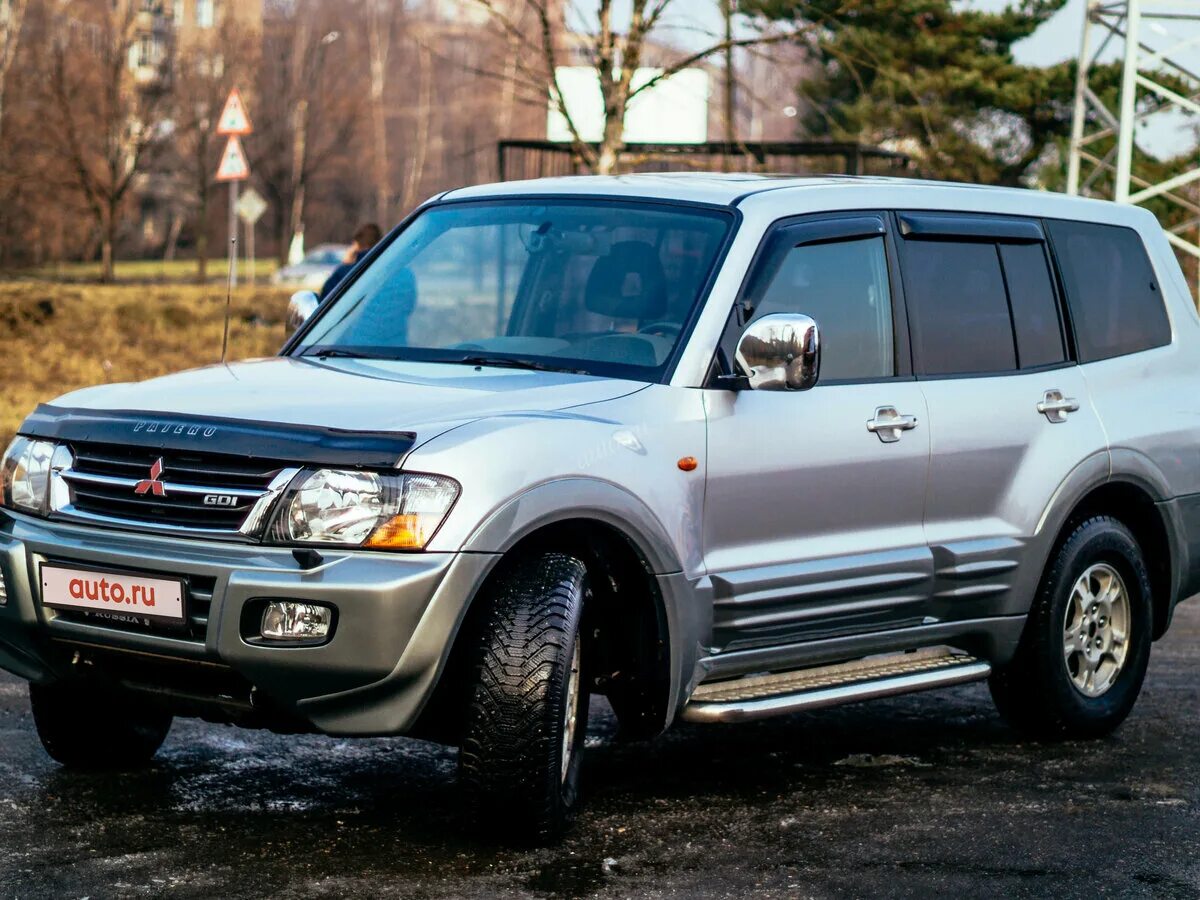 Поджерики машина как выглядит Купить б/у Mitsubishi Pajero III 3.5 AT (202 л.с.) 4WD бензин автомат в Москве: 