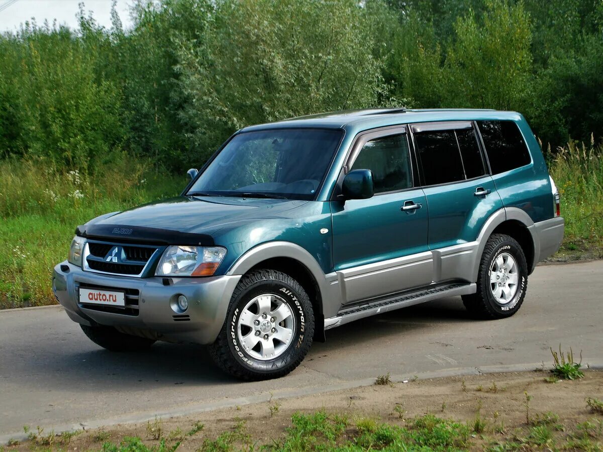 Поджерики машина как выглядит Купить б/у Mitsubishi Pajero III 3.2d AT (165 л.с.) 4WD дизель автомат в Москве: