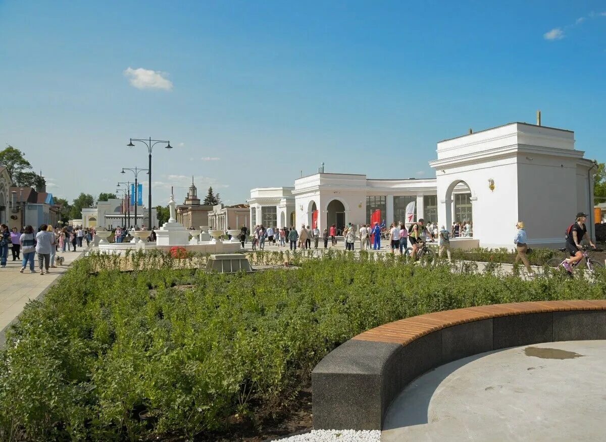 Поэт 8 территория торговый городок фото Первый павильон в Торговом городке планируют открыть в июле Рязанский портал ya6