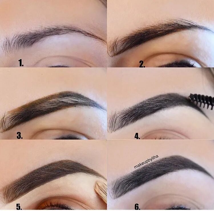 Поэтапно как нарисовать брови фото Pin on Maquiagem Eyebrow makeup tips, Eyebrow shaping makeup, Makeup suggestions