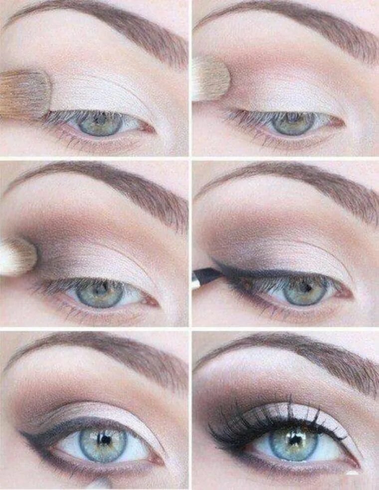 Поэтапный макияж фото Pin on f & b Eye makeup, Perfect eyeliner, Makeup