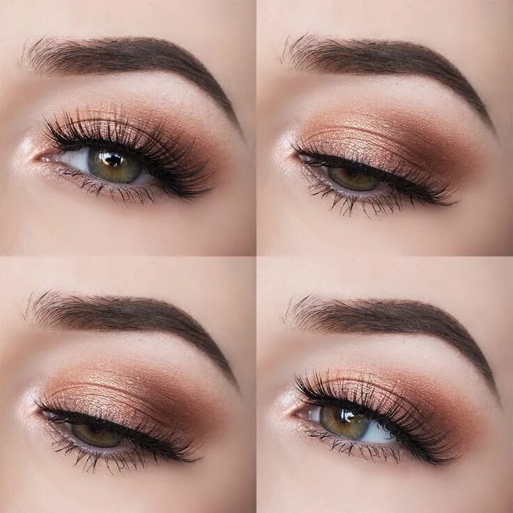 Поэтапный макияж глаз нюдовый Smokey Peach Eyes. Gemma Louise Summer eye makeup, Eye makeup, Best eyeshadow