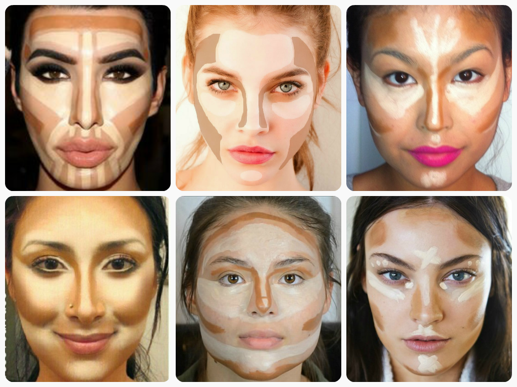 Поэтапный макияж лица пошагово #facialcontouring #beauty Контур лица, Консилер, Макияж