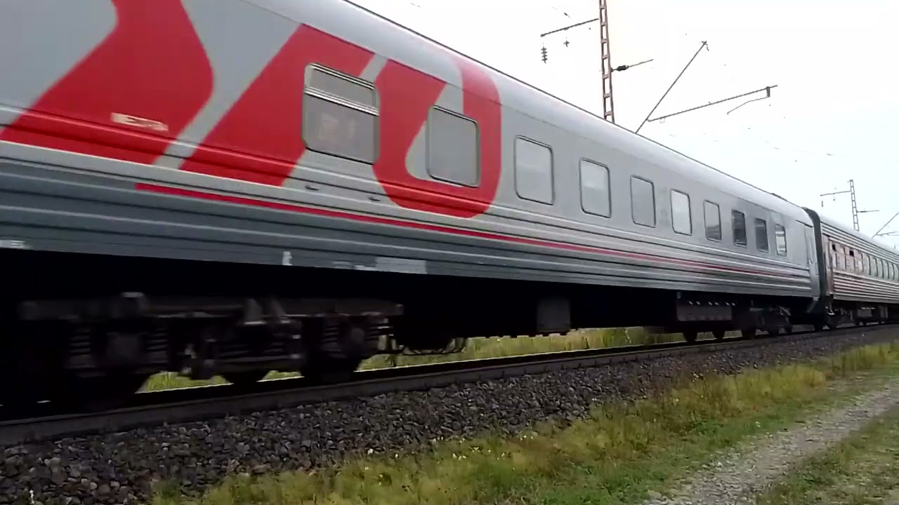 Поезд 068ха фото ЭП1-122. Летит с пассажирским с севера. Петрозаводск. - YouTube