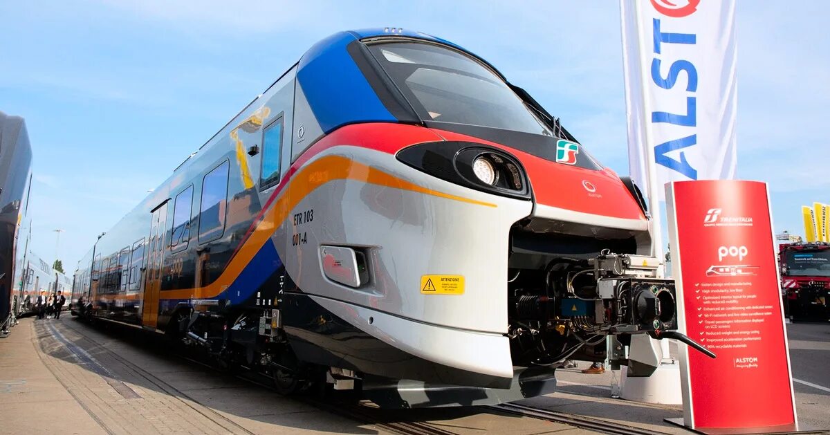 Поезд 150х фото Alstom: еще 150 поездов Coradia Stream для Италии