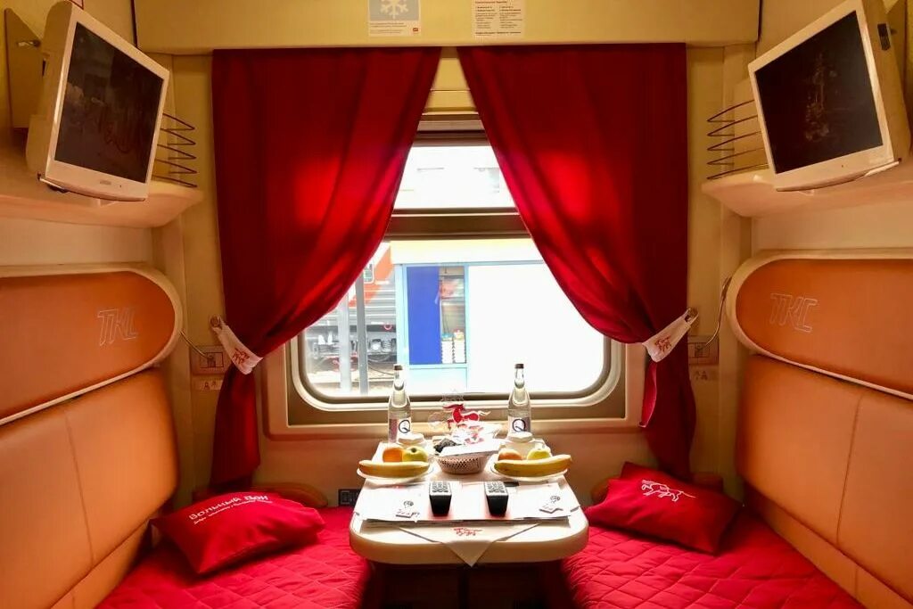 Поезд 150х фото Вагон фирменного поезда РЖД "Москва - Ростов-на-Дону" украсил туристский бренд Р