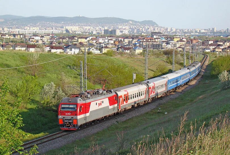 Поезд 266э новороссийск фото Из Москвы в Дербент на круизном туристическом поезде № 930/929 "Жемчужина Кавказ