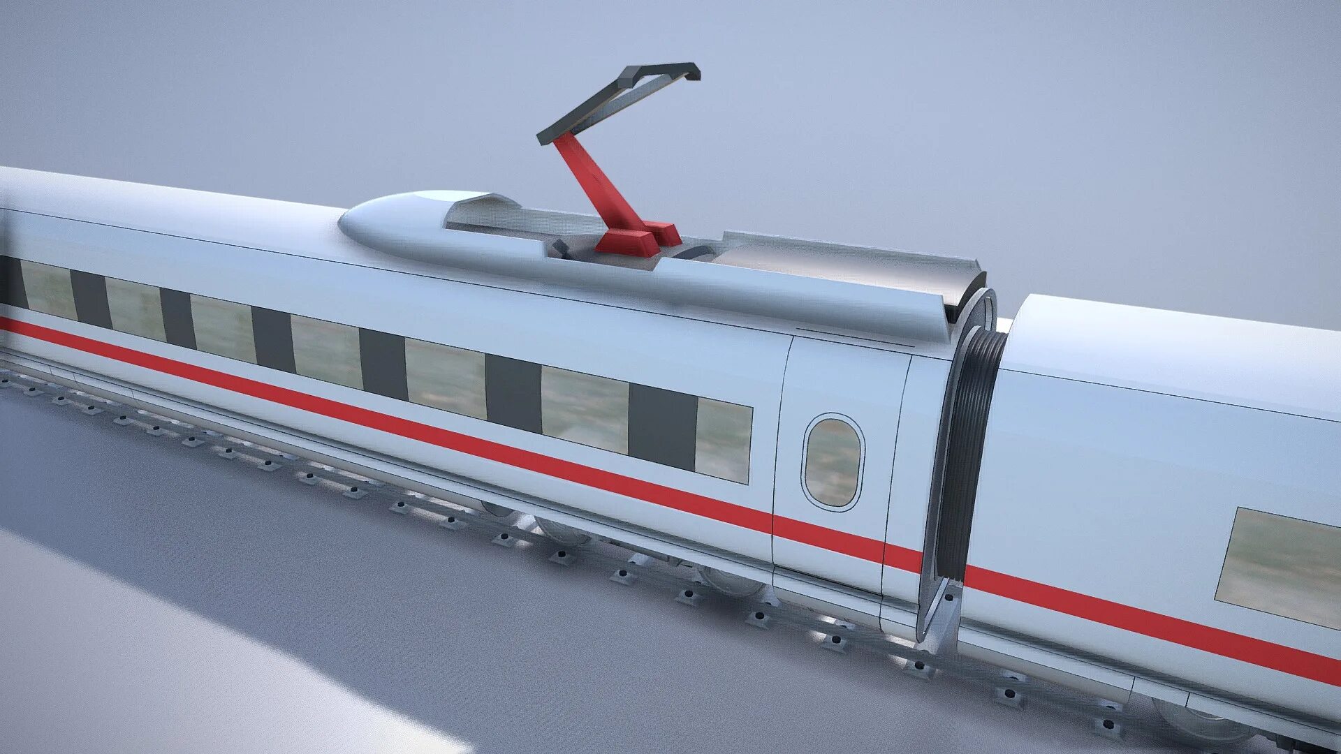 Поезд 3 фото ICE 3 Train (WIP-4) - 3D model by VIS-All-3D (@VIS-All) 05ec137 - Sketchfab