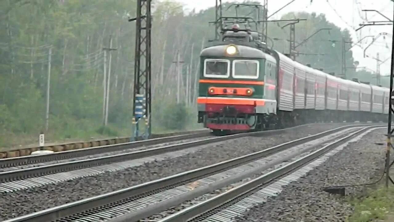 Поезд 378 фото ЧС2-938 с поездом № 378 Казань - Н.Уренгой, о.п. Электродепо - YouTube