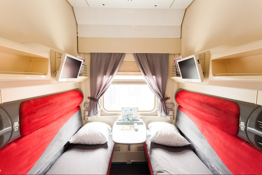 Поезд 63 фото Купе св в поезде фото