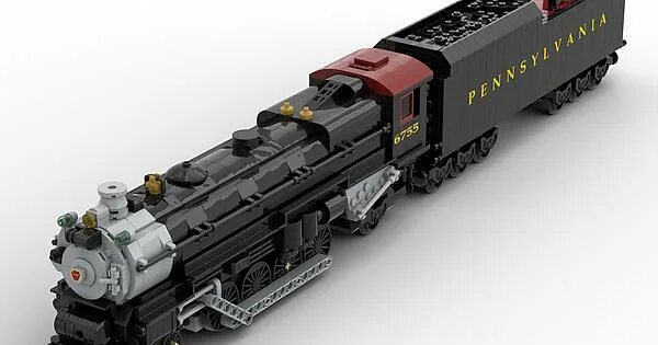 Поезд феникс фото Pennsylvania Mountain 4-8-2 Steam Engine Project in L-gauge - Album on Imgur