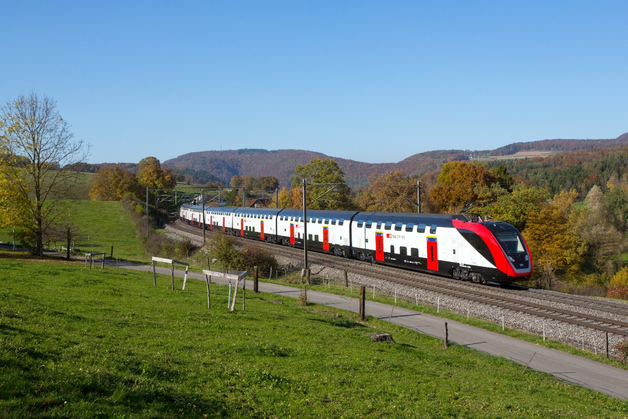 Поезд фото 4 LD double-decker: the long-distance double-deck train SBB