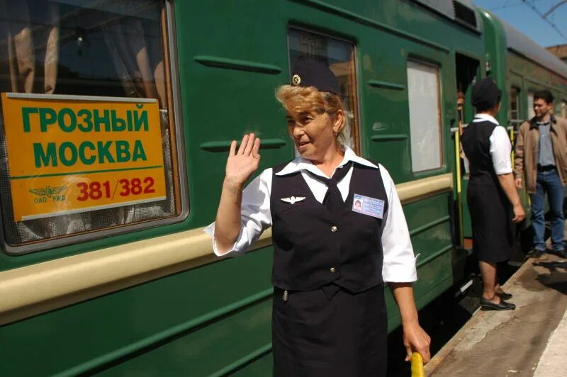 Поезд грозный москва фото Фотогалерея Московская ЖД