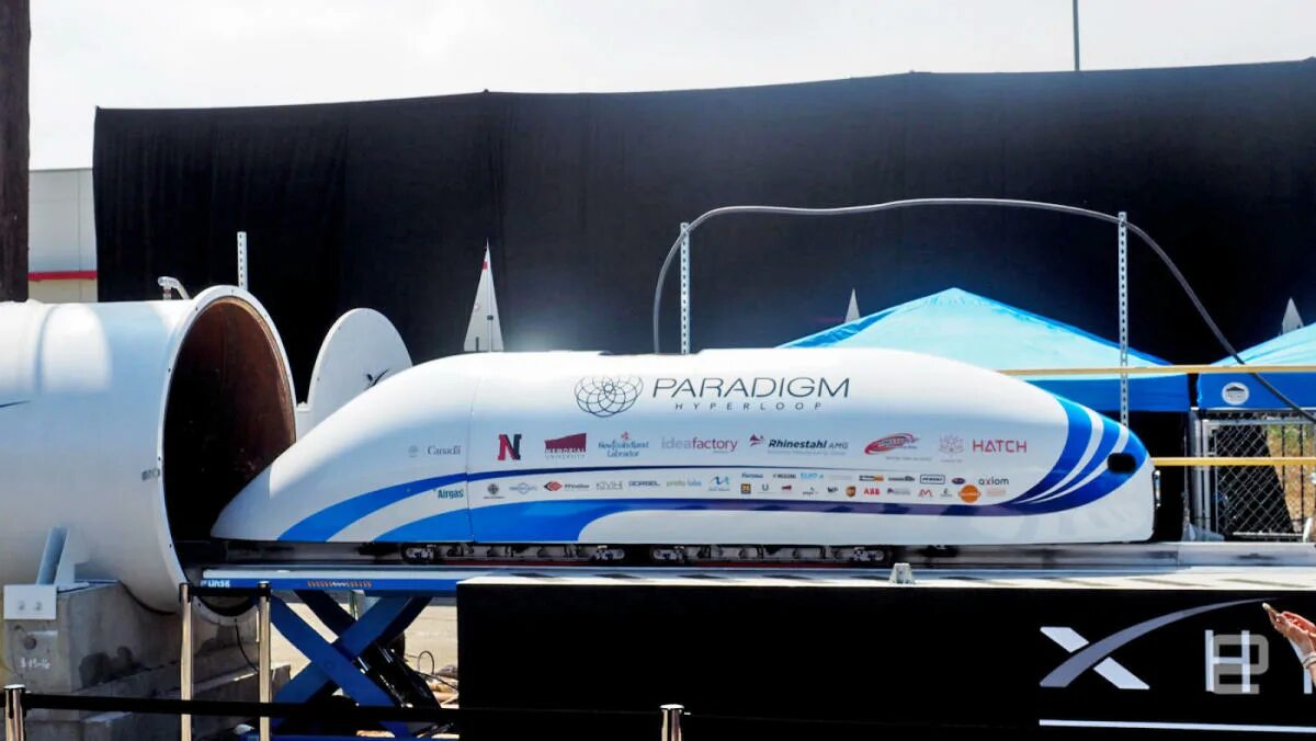 Поезд илона маска фото A hyperloop route may zip between Kansas City and St. Louis