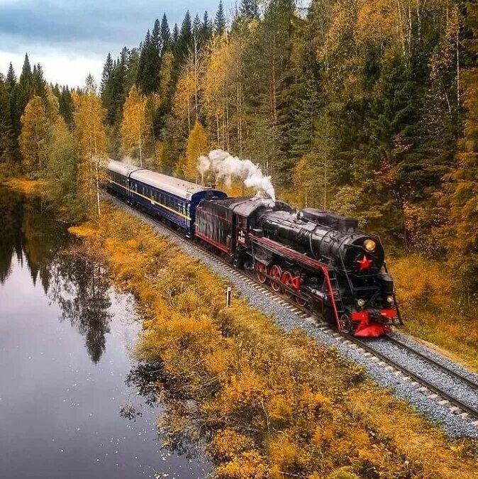 Поезд карелия фото Карелия вокруг Ладоги от Сортавала до Янисъярви Путешествия по зову Души Дзен