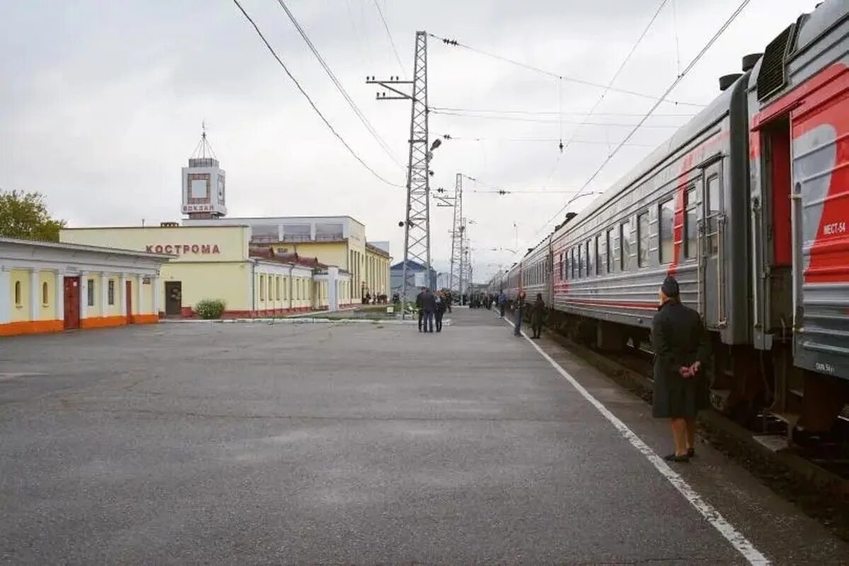 Поезд кострома москва фото Московский департамент транспорта намерен протянуть наземное метро до Костромы -