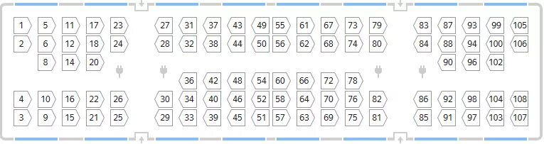 Поезд ласточка схема расположения мест Схемы вагонов поезда "Ласточка", "Ласточка-премиум" и их модификаций ЭС1П и ЭС2Г