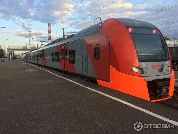 Поезд ласточка в смоленск фото Отзыв о Поезд Ласточка "Смоленск-Москва" Быстрый